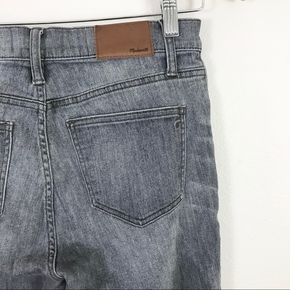 Madewell 27 9in High Riser Skinny Jeans Gray - Picture 5 of 8